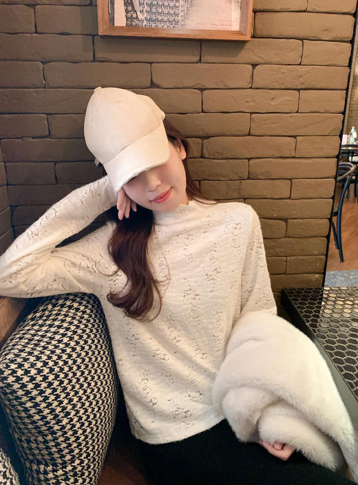 <曾小咸推荐>3.17现货秒杀 ！微信超特价！法式半高领蕾丝打底衫 日常139.99 立减60 秒杀79.99！！ 商品图8