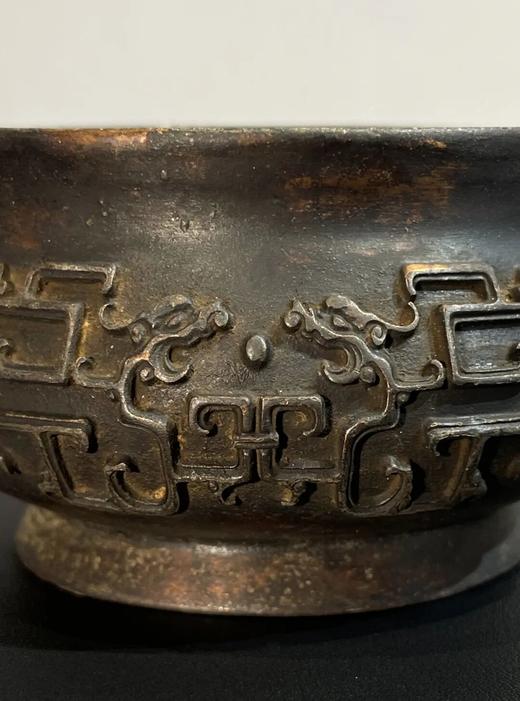 螭龙纹象耳宣德式青铜炉 ，顺丰包邮 商品图8