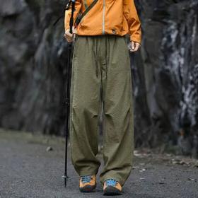 户外机能轻薄伞兵裤春夏季防风速干宽松直筒休闲长裤