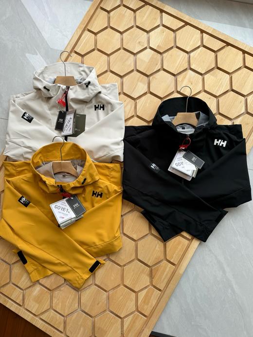 压胶高版本海丽汉森情侣拼接一体防泼水外套 商品图2