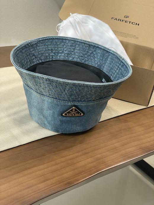 普拉达 水洗牛仔 渔夫帽 （CO） 商品图4