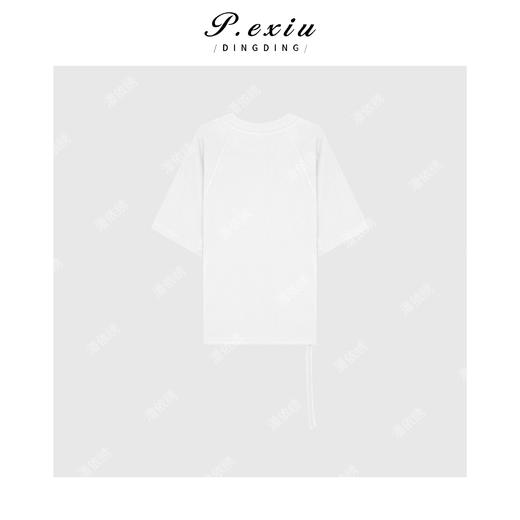 03-3潘依绣丁丁宠粉韩系简约圆领半长袖Q8419 商品图3