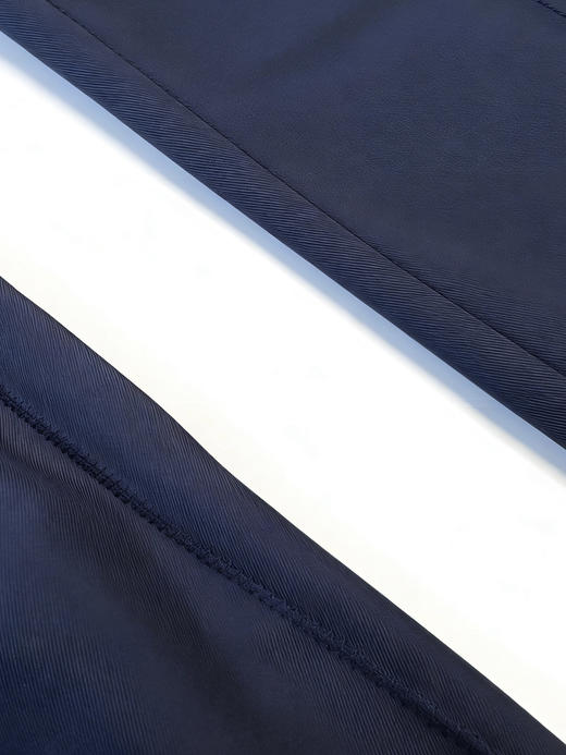 纯尾Th26新款藏青斜纹松紧腰阔腿裤。 自己备注号码 商品图6