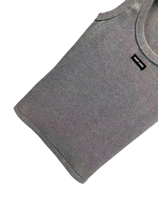 女款修身针织背心hu017 商品图2