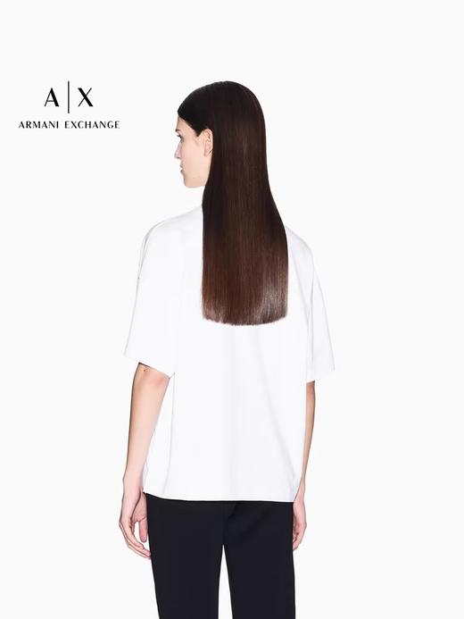 白色+黑色一起，一盒含2件。胸口小标长袖全棉圆领基础t恤E031560 商品图7