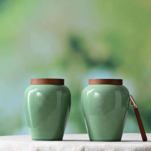 98元一套 / 一箱10套 醒春皮盒【双瓷罐  通版 墨绿色】 商品图5