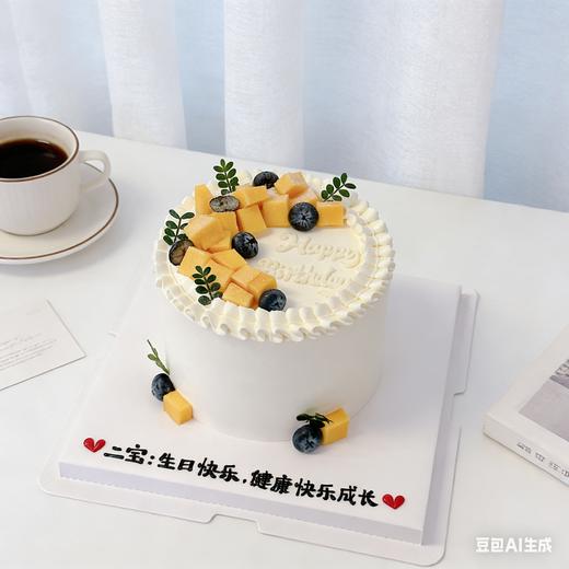 写字简约水果蛋糕-低糖处理无添加 商品图0