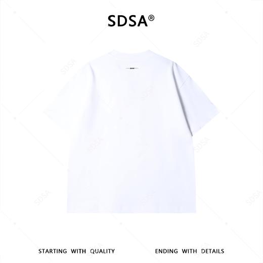 26237SDSA男装2026新款高贵轻奢美式重工立体珠子字母圆领短袖T恤百搭 商品图5