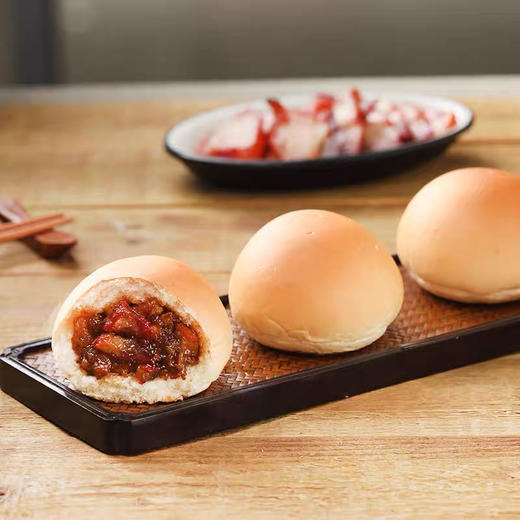 八叔公 叉烧餐包 300g 6个 商品图1