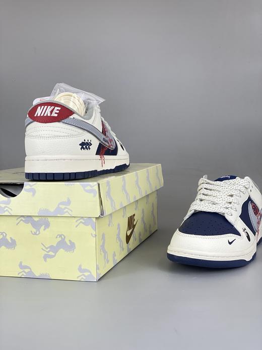 【福利清仓】Nike SB Dunk Low“  马年限定—汗血宝马”  周年高端定制 2026年新款限量发售！ 大厂纯原品质出货 超高清洁度 皮料切割干净无任何毛边 细节完美 商品图4