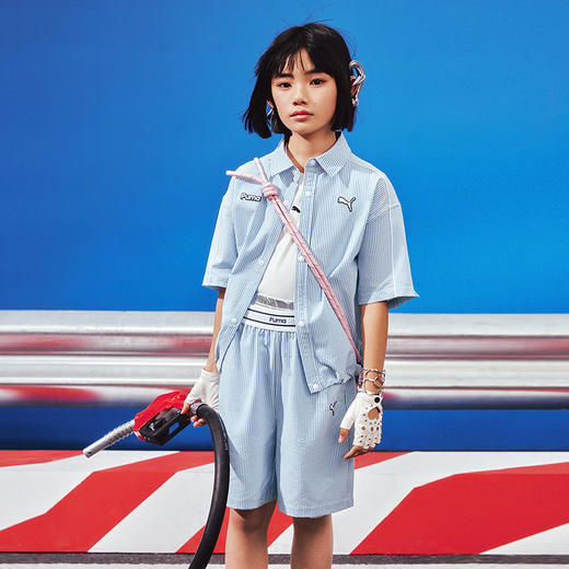 PUMA彪马童装2026夏季新款儿童女童短袖套装清爽舒适时尚 商品图0