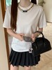 女款棉质闪钻短袖T恤ba017 商品缩略图3