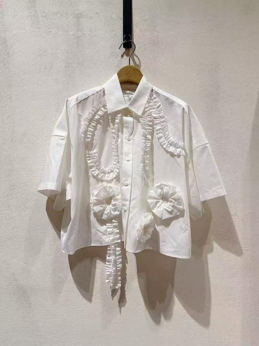 女款短袖衬衫ba 商品图0