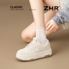 ZHR厚底增高小白鞋2025秋校园风学生百搭运动鞋小个子松糕底女鞋 商品缩略图5