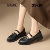 ZHR则则平底乐福鞋女2025新款复古山茶花小皮鞋软底一脚蹬单鞋女 商品缩略图6