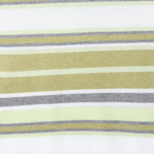 M198SDSA男装2026新款高贵轻奢复古文艺风舒适条纹polo翻领短袖T恤 商品图3