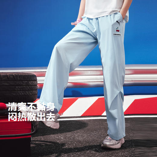 PUMA彪马童装2026夏季新款儿童女童长裤吸湿速干弹力有型 商品图1