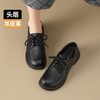 ZHR头层羊皮乐福鞋女软厚底妈妈鞋2025秋季新款英伦风通勤小皮鞋 商品缩略图9