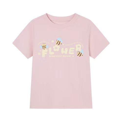 佐丹奴童装26年新款全棉平纹印花短袖T恤衫03396202 商品图0