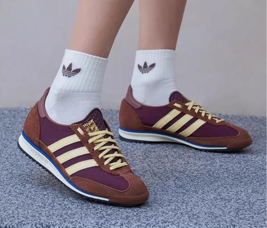 【奥莱仓直发】adidas阿迪达斯 SL 72 经典复古薄底运动鞋T头鞋 商品图1