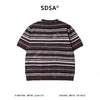M188SDSA男装2026新款高贵轻奢老钱风撞色条纹圆领短袖T恤百搭时尚 商品缩略图5