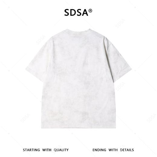 26T171SDSA男装2026新款高贵轻奢韩版撞色烫钻红唇设计圆领短袖T恤百搭 商品图5