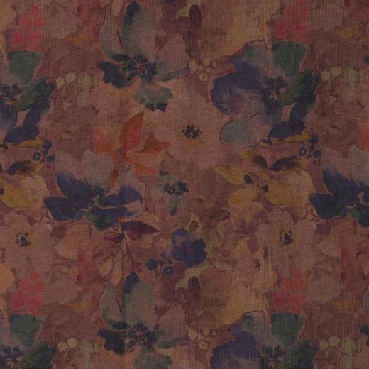 26T154SDSA男装2026新款高贵轻奢设计感撞色植物花卉圆领短袖T恤百搭 商品图2