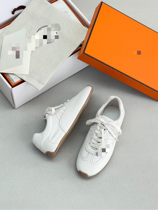 316-7 高端顾客来 大马新款全皮薄底德训鞋 内外全皮 柔韧如蒲草 巨舒适 商品图13