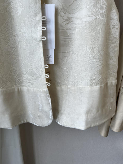 【中式之美】噢蜜ooomeooo真丝拼接马甲“一件搭所有” 商品图12