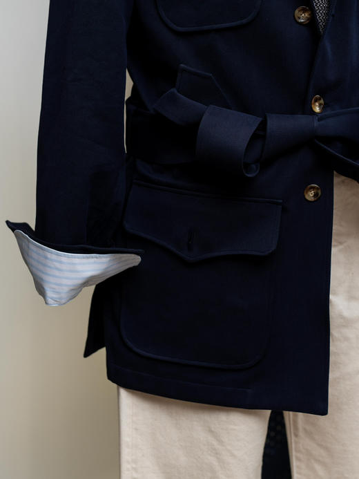 Avino 蓝色 Safari Jacket 商品图3