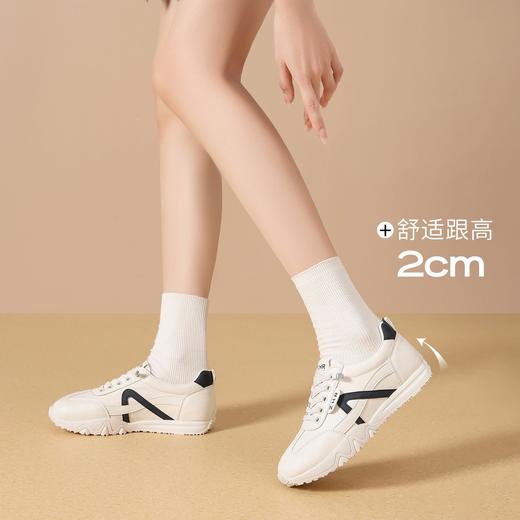 ZHR则则复古超软阿甘鞋德训鞋女鞋2025秋季新款休闲运动鞋小白鞋 商品图3