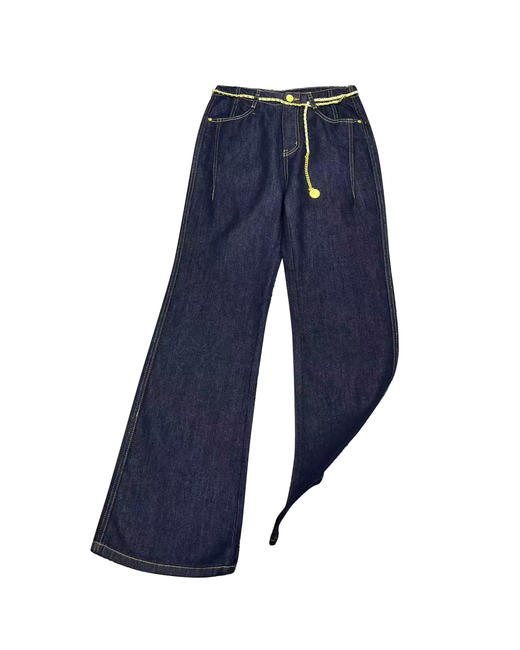 女款喇叭牛仔裤长裤la024 商品图0