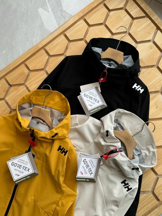 压胶高版本海丽汉森情侣拼接一体防泼水外套 商品图1