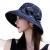 雀说 清新波点蝴蝶结渔夫帽女春夏防晒遮阳帽A-1 商品缩略图4