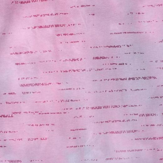 26T129SDSA男装2026新款高贵轻奢时尚扎染虚线印花设计圆领短袖T恤百搭 商品图3