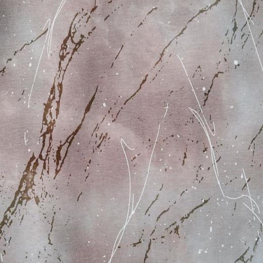 26T152SDSA男装2026新款高贵轻奢时尚扎染凌乱线条印花圆领短袖T恤百搭 商品图3