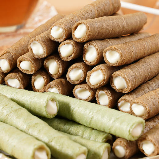 自营（泰利嘉）- 网红茉莉龙井蛋卷锡兰红茶蛋卷夹心鸡蛋饼干办公宿舍休闲零食彩箱 商品图6