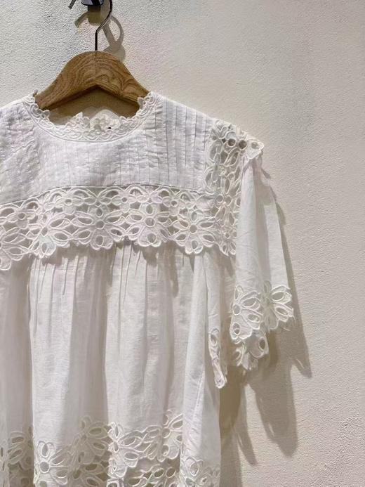 女款镂空短袖上衣ba 商品图2