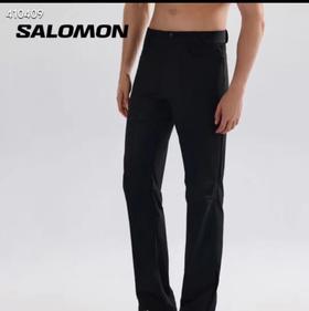 萨洛蒙男款运动徒步登山软壳裤
