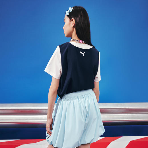 PUMA彪马童装2026夏季新款儿童女童短裤花苞裙裤甜美时尚 商品图3