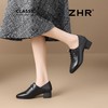 ZHR则则真皮时尚尖头妈妈单鞋2025新款轻便百搭舒适通勤气质皮鞋 商品缩略图2