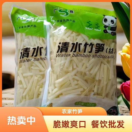 广雅清水竹笋丝500克 商品图0