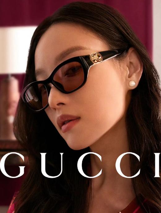 古驰 25p 新款倪妮同款安克拉红墨镜 商品图1