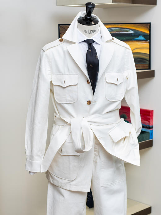 Avino 白色 Safari Jacket 商品图1