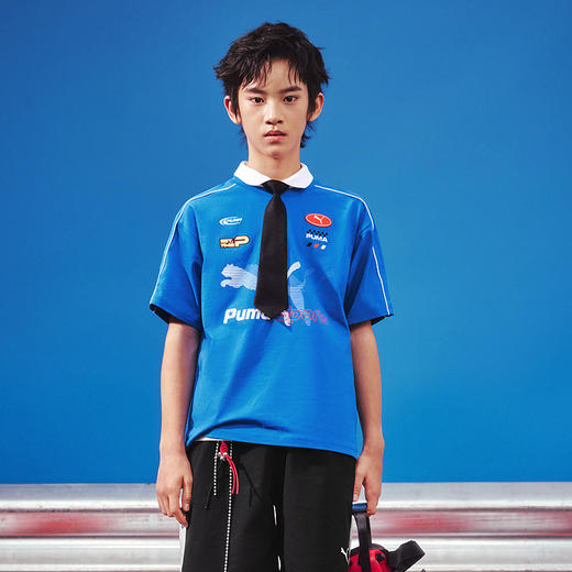 PUMA彪马童装2026夏季新款儿童男童短袖T恤凉感吸湿速干运动风 商品图4