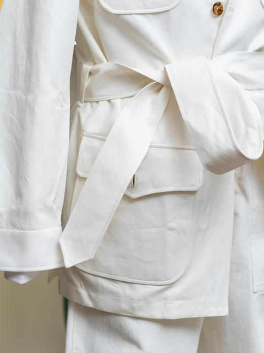 Avino 白色 Safari Jacket 商品图6