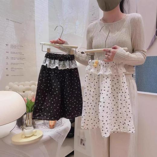 童洛萌女童夏季阔腿裤潮流新款女孩夏天裙裤薄款碎花休闲裤显瘦宽松80-180★★娃娃优选 商品图2