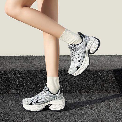 ZHR则则复古厚底增高6.5CM老爹鞋显瘦时尚舒适休闲鞋运动鞋CX50F 商品图3