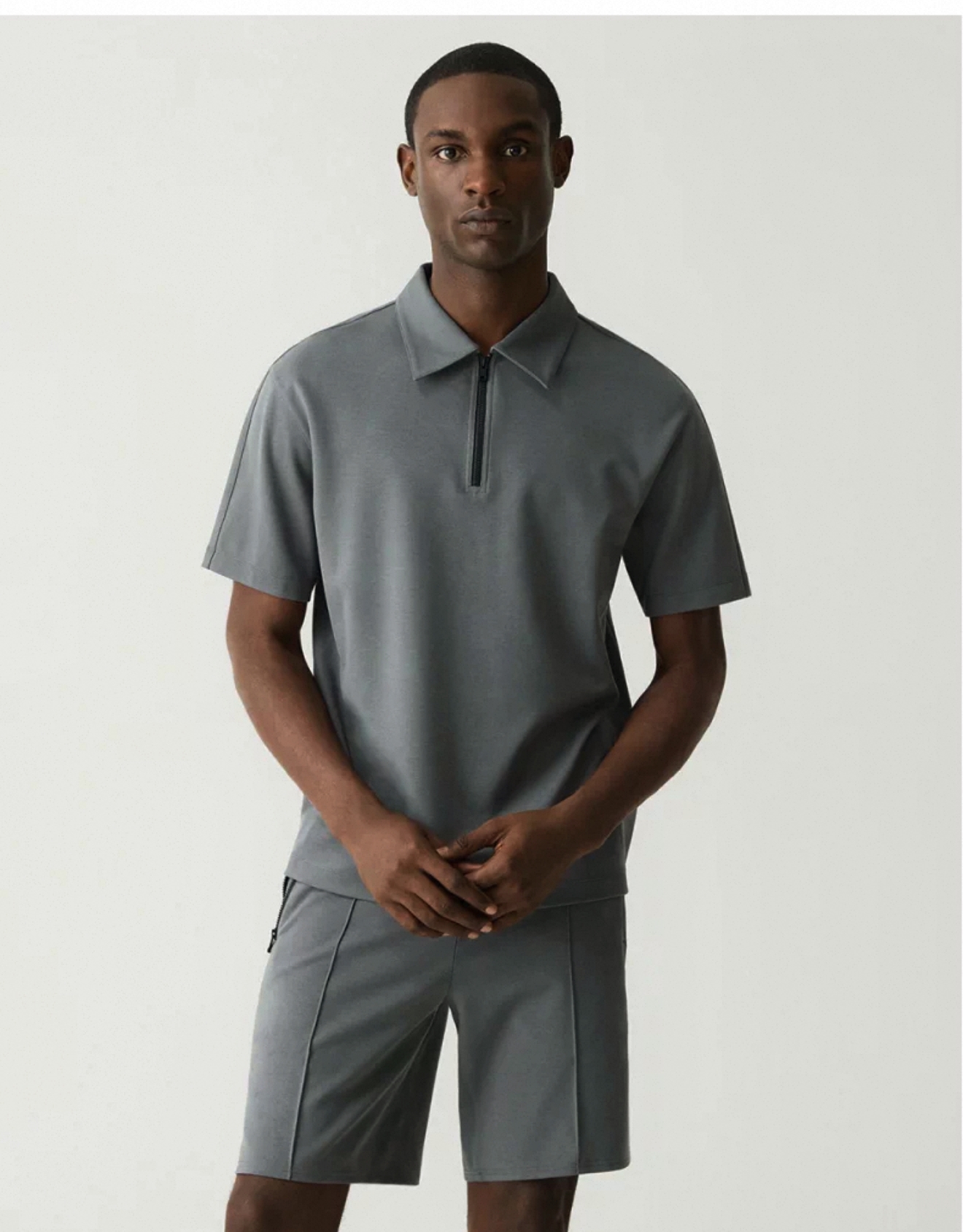 THE0RY粘纤混纺速干弹力Polo衫 TX600