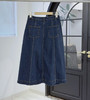 小禾复古A字牛仔裙半裙 商品缩略图11